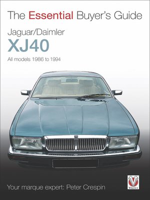 cover image of Jaguar/Daimler XJ40